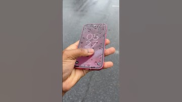 Pixel 9a Fingerprint Sensor Heavy Rain