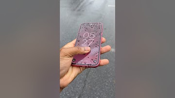 Pixel 9a Fingerprint Sensor Heavy Rain