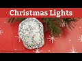 Simple Christmas Lights Rock - Be Merry &amp; Bright