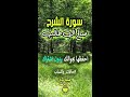 الشيخ صالح آل طالب سورة الشرح تلاوة خاشعة جدا حالات قرآن كريم اجمل حالات واتس اب دينيه