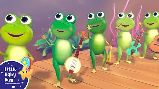 5 little speckled frogs little baby bum classic nursery rhymes for kids