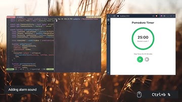 Coding a Pomodoro Timer with React and TypeScript | No Talking