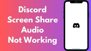 How to Fix Discord Screen Share Audio Not Working Mobile (2024)