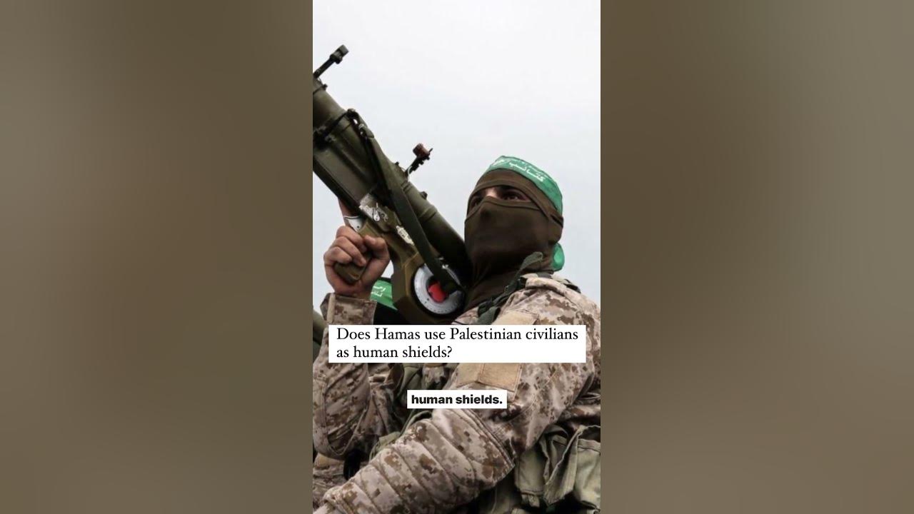 Does Hamas use Palestinian civilians as human shields? #hamas #youtube #palestine #foryou