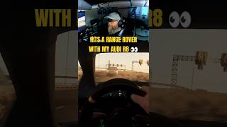 Audi R8 Pov On Autobahn Range Rover Crash Headcam Fpv