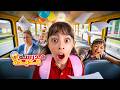 أول يوم مدرسة لتيما تأخرت و راح الباص 