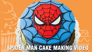 Spiderman Man Cake