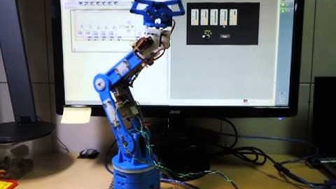 Using LabVIEW control Robotic Arm with Arduino
