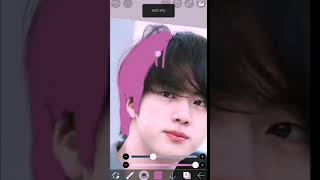 Bts Jin In Pink Hair, Pinky Seokjin