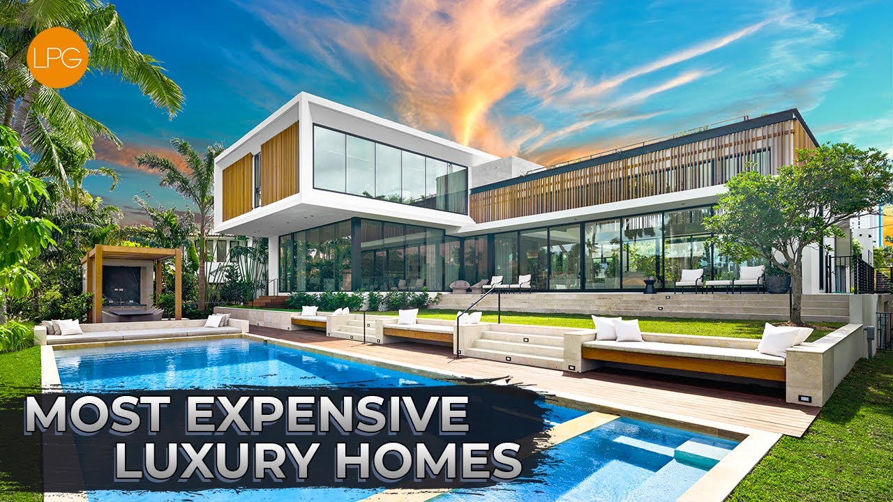 ⁣TOUR OF THE 80 MOST EXPENSIVE LUXURY HOMES