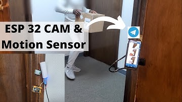 Porch Monitoring System with ESP 32 cam Connect to Telegram