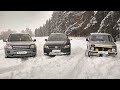 Против бездонного снега ВАЗ 2131, Land Rover, Volkswagen Tiguan Кто кого уделал? On snow offroad #42