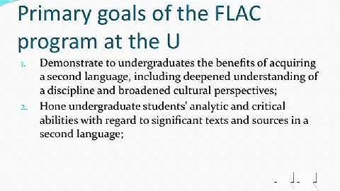 Internationalizing the disciplines: Foreign languages across the curriculum