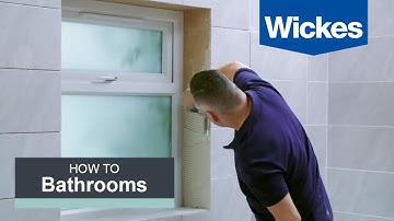 How to Tile Around a Window with Wickes