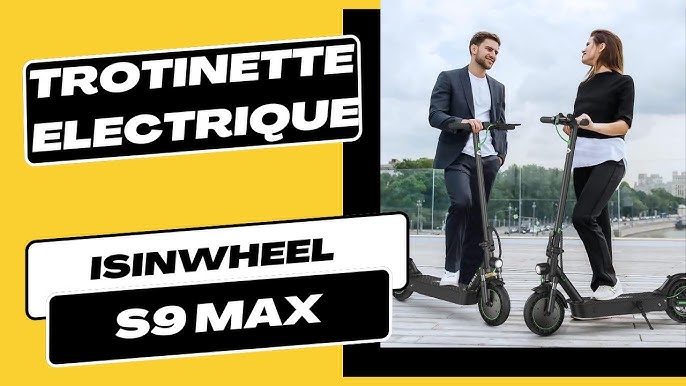 Trotinette Electrique Adulte, isinwheel S9pro Trottinette