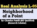 Neighborhood of a Point  |Real Analysis |Maths world