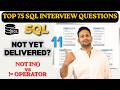 Find Orders Not Yet Delivered | NOT IN() vs != Explained | SQL Interview #11 | Ecommerce SQL