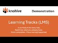 KnoHive - A Training Program Built from Your Existing Docs | Learning Tracks (LMS)