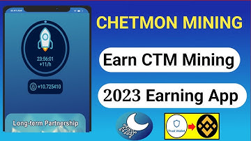 Chetmoon Coin Mining App Free Earn CTM Coin 2023 new mining app Cheatmoon
