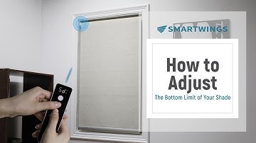 Instruction | Adjust the Bottom Limit