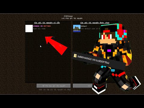 Video Minecraft: hướng dẫn cài đặt resource pack của KHANGG... - youtube