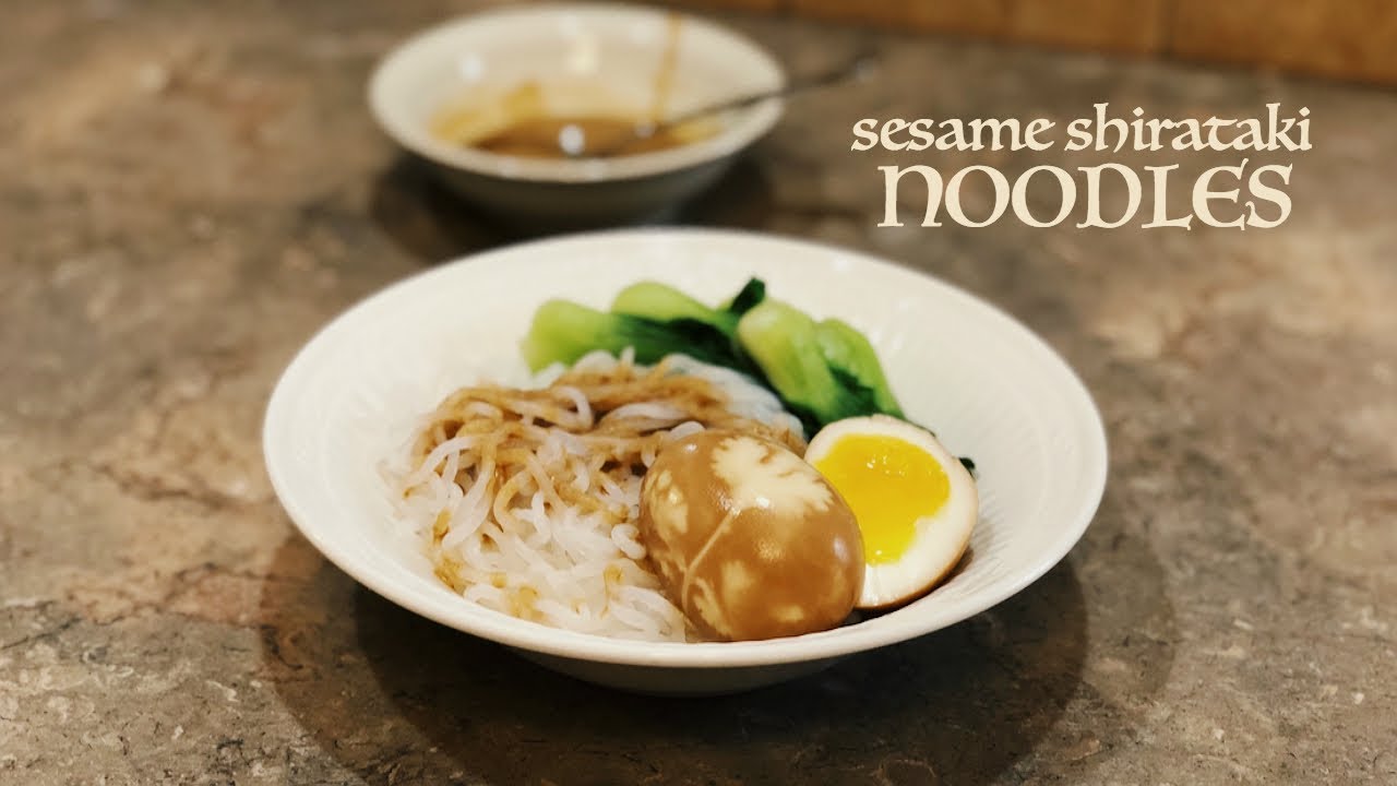 Sesame Shirataki Noodles | The Chinese Cuisine