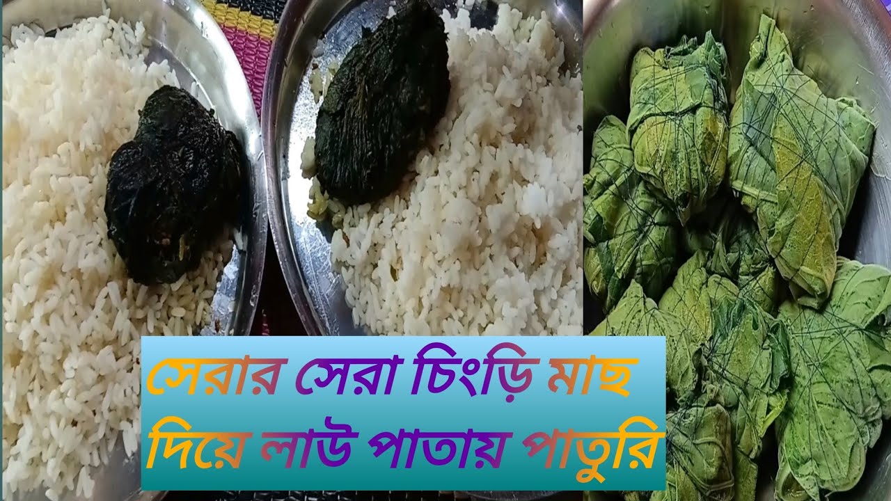 চিংড়ি মাছের পাতুরি না খেলে মিস করবেন | Village bangla vlog | Village cooking vlog | Village food 