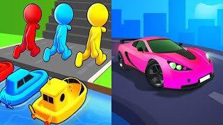 Shape shift VS Race Master 3D - All Level Gameplay Walkthrough Android iOS Ep1 screenshot 2