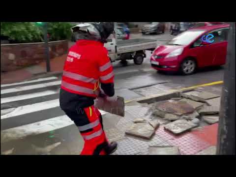 Barcos cancelados, inundaciones y García Aldave cubierto de blanco:Las imágenes que deja el temporal