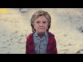 Hillary clinton and donald trump john lewis christmas ad