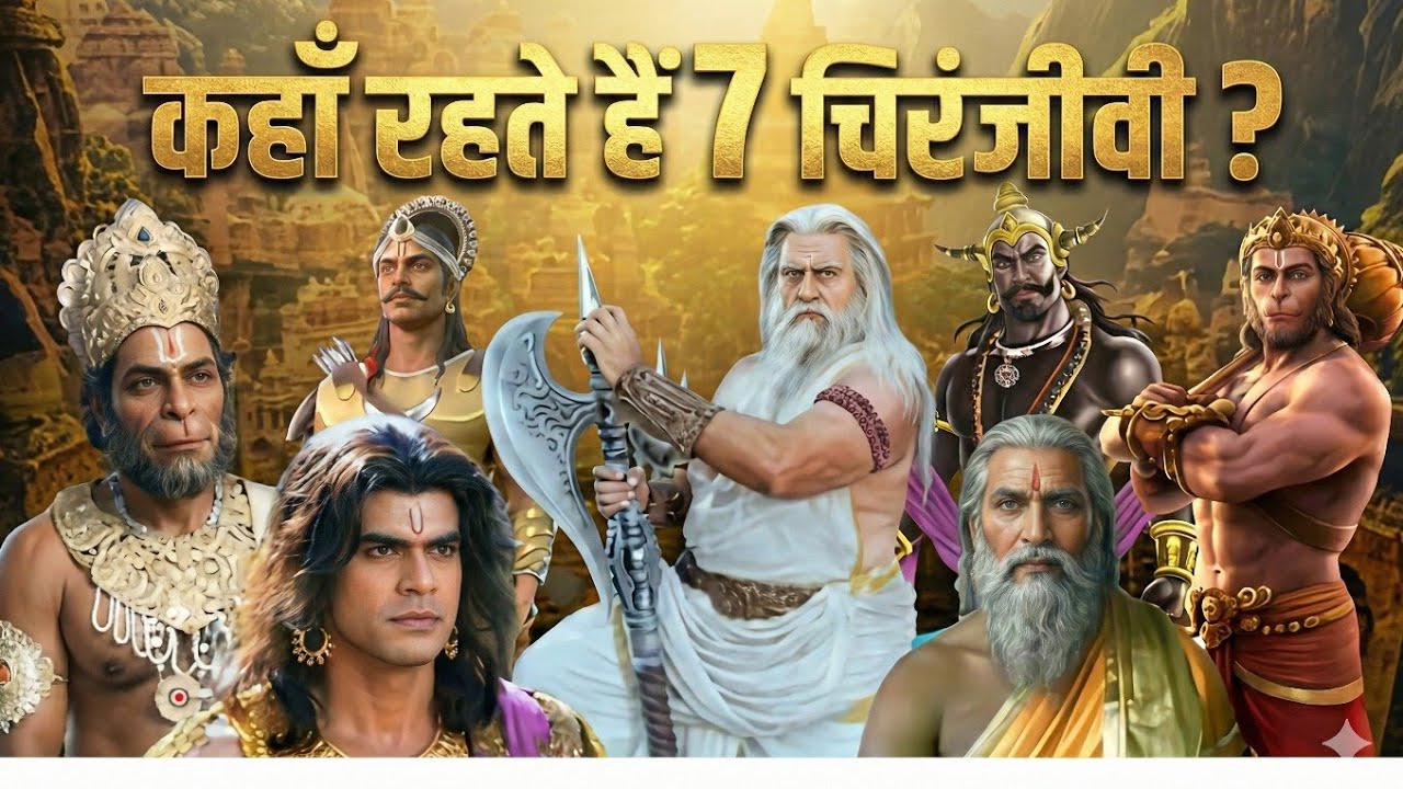 आखिर कहां मिलेंगे 7 चिरंजीवी कल की अवतार से और कब ?IMMORTALS WAITING KALKI AVATAR