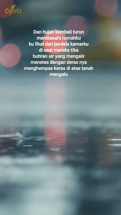 hujan di hatiku.tak hujan di hariku...#trending #viral #trendingshorts #ntrl #popular #lirik