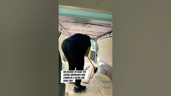 Muggles prep for a bed. #newbie #shorts #vanbuild #gmc