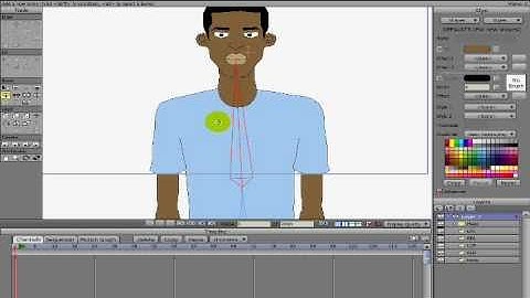 Character design in Anime Studio 7 Pro (part 2)