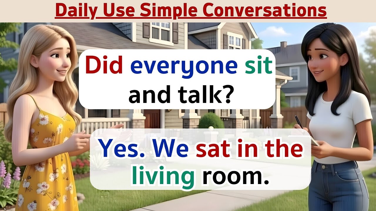 Easy Learn English Speaking Practice | Daily English Conversation for ...