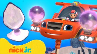Blaze Dives For An Ocean Rescue! W/ Pickles 🌊 Blaze And The Monster Machines | Nick Jr. | Nick Jr.