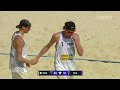 Hölting Nilsson/Andersson, E vs. Bassereau/Aye, C - Semi Final Highlights | Baden 2025 #BeachProTour