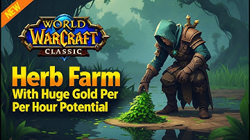Gold Farming 101~  20 Minutes of Work= 60+ Gold An Hour |  Wow Classic Herb Farm