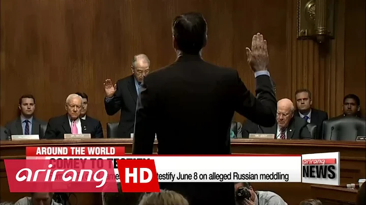 Former FBI chief James Comey to testify June 8