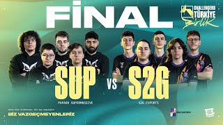 S2G 🆚 SUP | Challengers TR Birlik Ligi | Büyük Final | 3. Harita | Haven