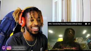Twin Reacts To DDG - Gimmie My Flowers Freestyle (Official Video)