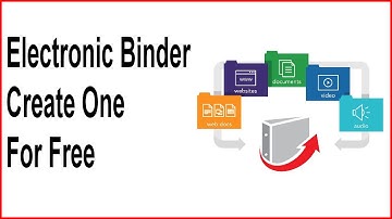 Electronic Binder - Create One for Free