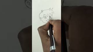 Step-by-Step: How to Draw a Cartoon Boy #shorts #drawing #art #cartoon #boy #pencildrawing