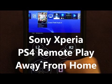 Sony Xperia Z3 PS4 Remote Play Online Away From Home (Different Wi-Fi Network)