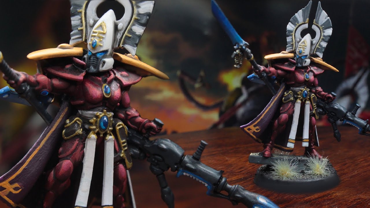 Speedpainting Eldar: The Autarch II Eldritch Omens