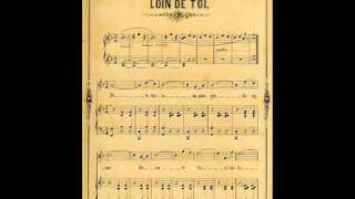 Ángela Peralta - Loin de toi - Vals para canto - Singer: Verónica Alexanderson, mezzo. chords