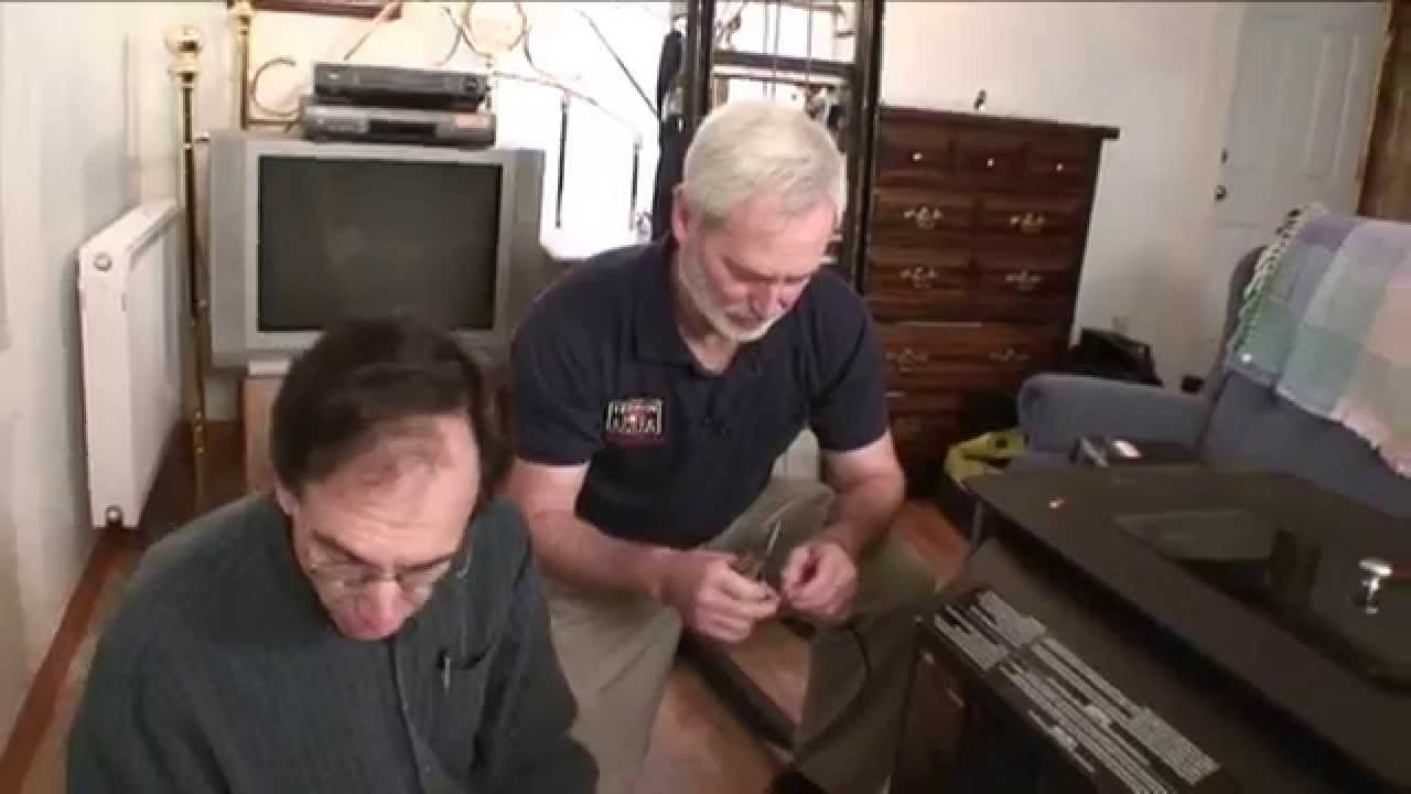 Hot and Cold Pellet Stove Installation YouTube