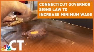 Connecticut Governor Signs Law to Increase Minimum Wage