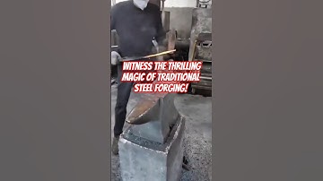 The Art of Traditional Forging - Pure Power and Precision ✨