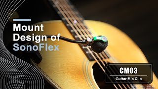 Sleek. Solid. Secure. Cm03 Guitar Mic Clip